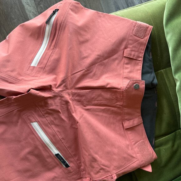 Columbia Titanium Women’s Ski Snow Pants Medium Waterproof Coral Pink - Picture 2 of 7